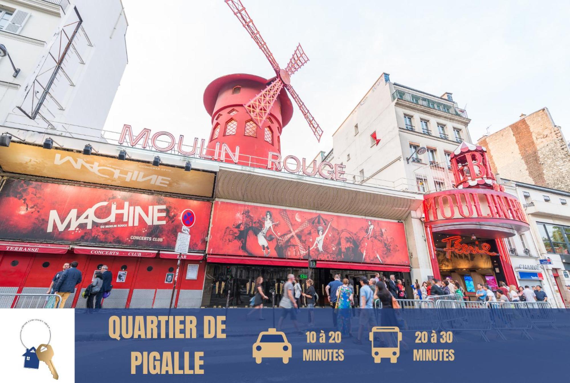 Chambre Lit Double Et Salon Avec Canape-Lit A 10 Minutes Des Champs Elysees باريس المظهر الخارجي الصورة