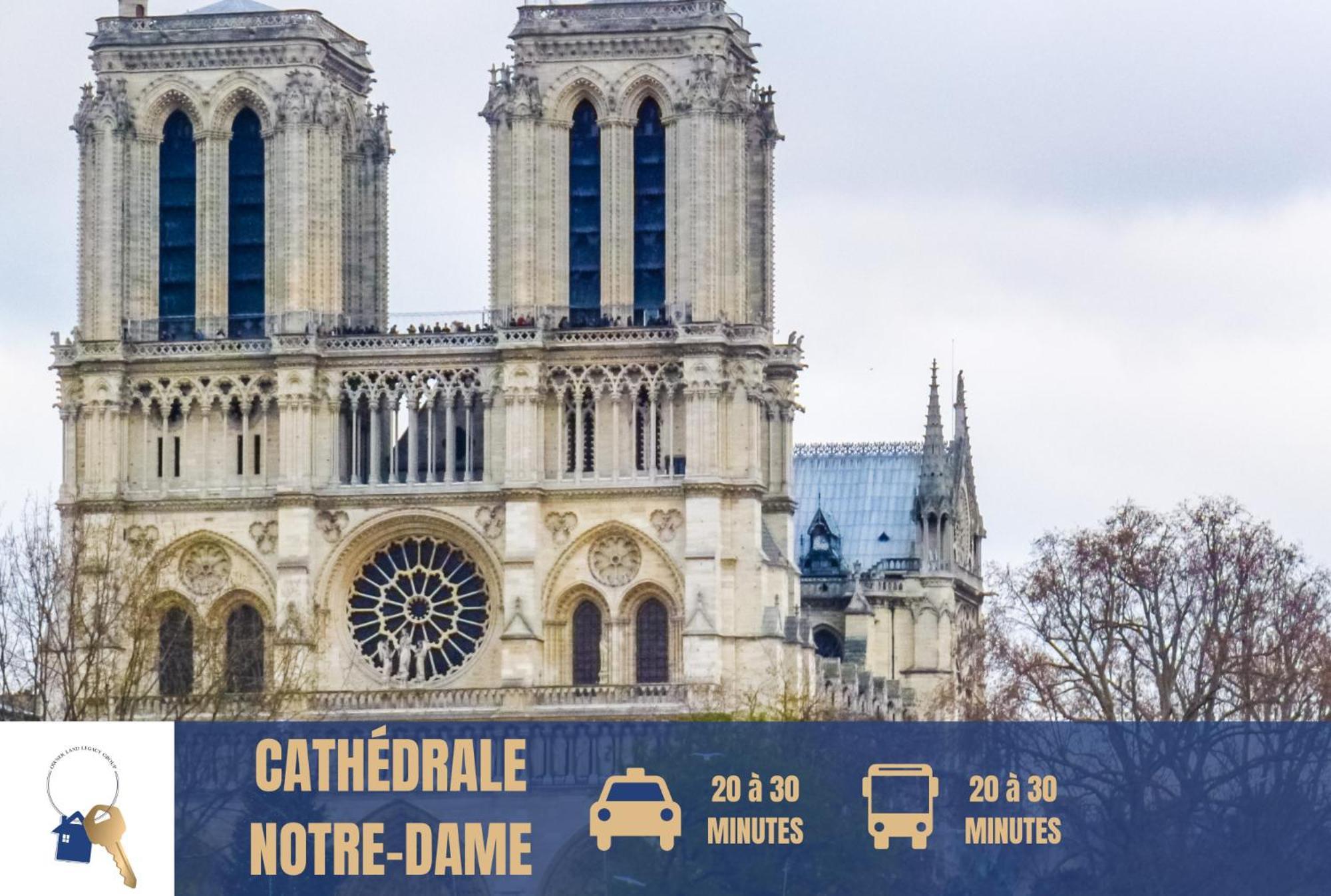 Chambre Lit Double Et Salon Avec Canape-Lit A 10 Minutes Des Champs Elysees باريس المظهر الخارجي الصورة
